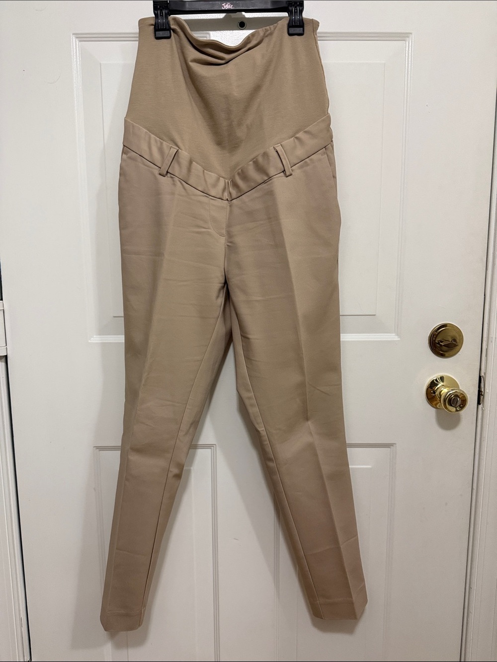 H&M Beige Maternity Skinny Pants